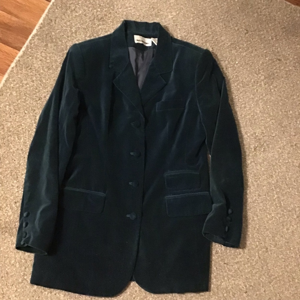 David Benjamin Velvet Feel Blazer Size 12